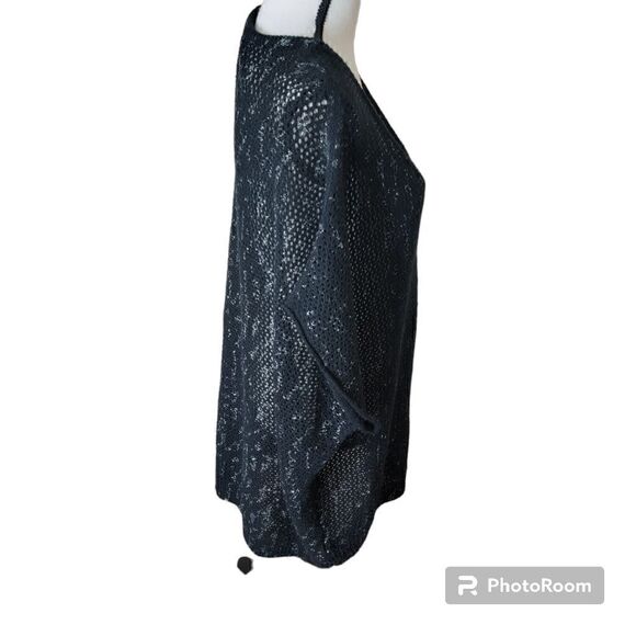 Torrid Open Knit Sweater with Deep V-Neck. Size 4X. - Picture 4 of 7